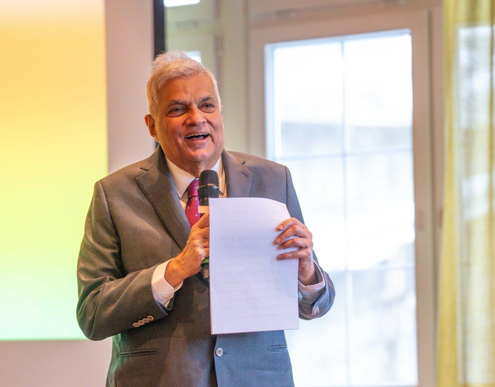 President ranil wickremesinghe